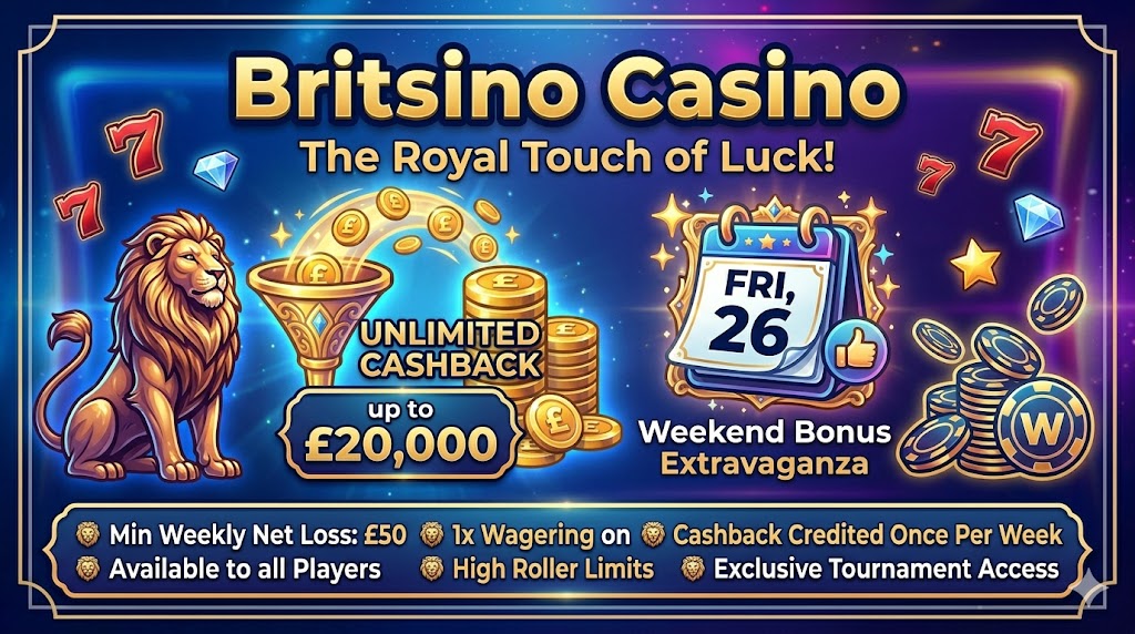 Casino logo at Britsino